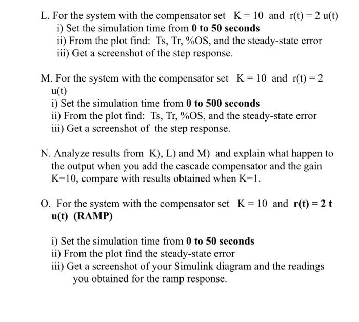 Solved 3.- (20 points) Consider the following feedback | Chegg.com