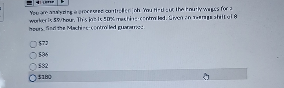Solved You are analyzing a processed controlled job. You | Chegg.com