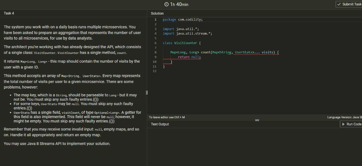 Solved Task 4 The system you work with on a daily basis runs