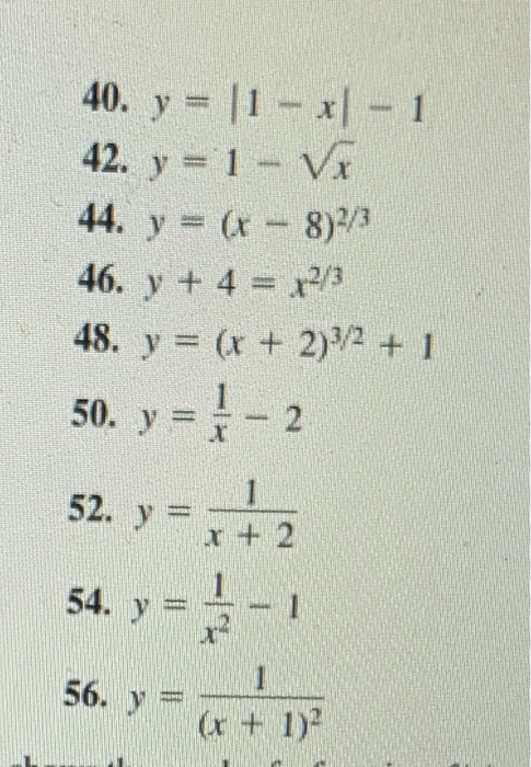 Solved 40 Y X 1 42 Y 1 Vr 44 Y X 83 46 Y 4 R 48