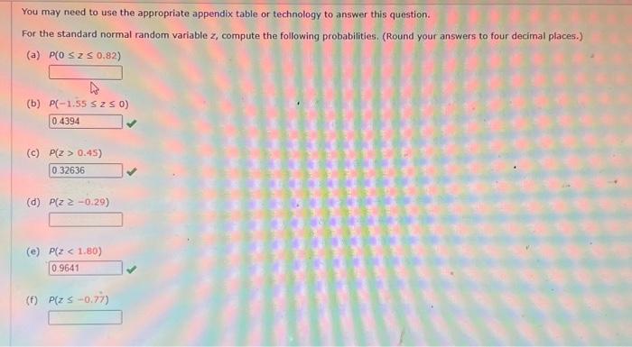 Solved You may need to use the appropriate appendix table or | Chegg.com