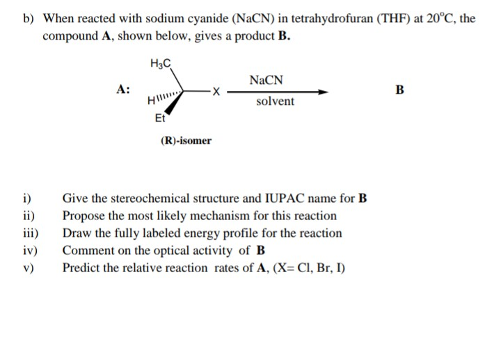tetrahydrofuran reactions