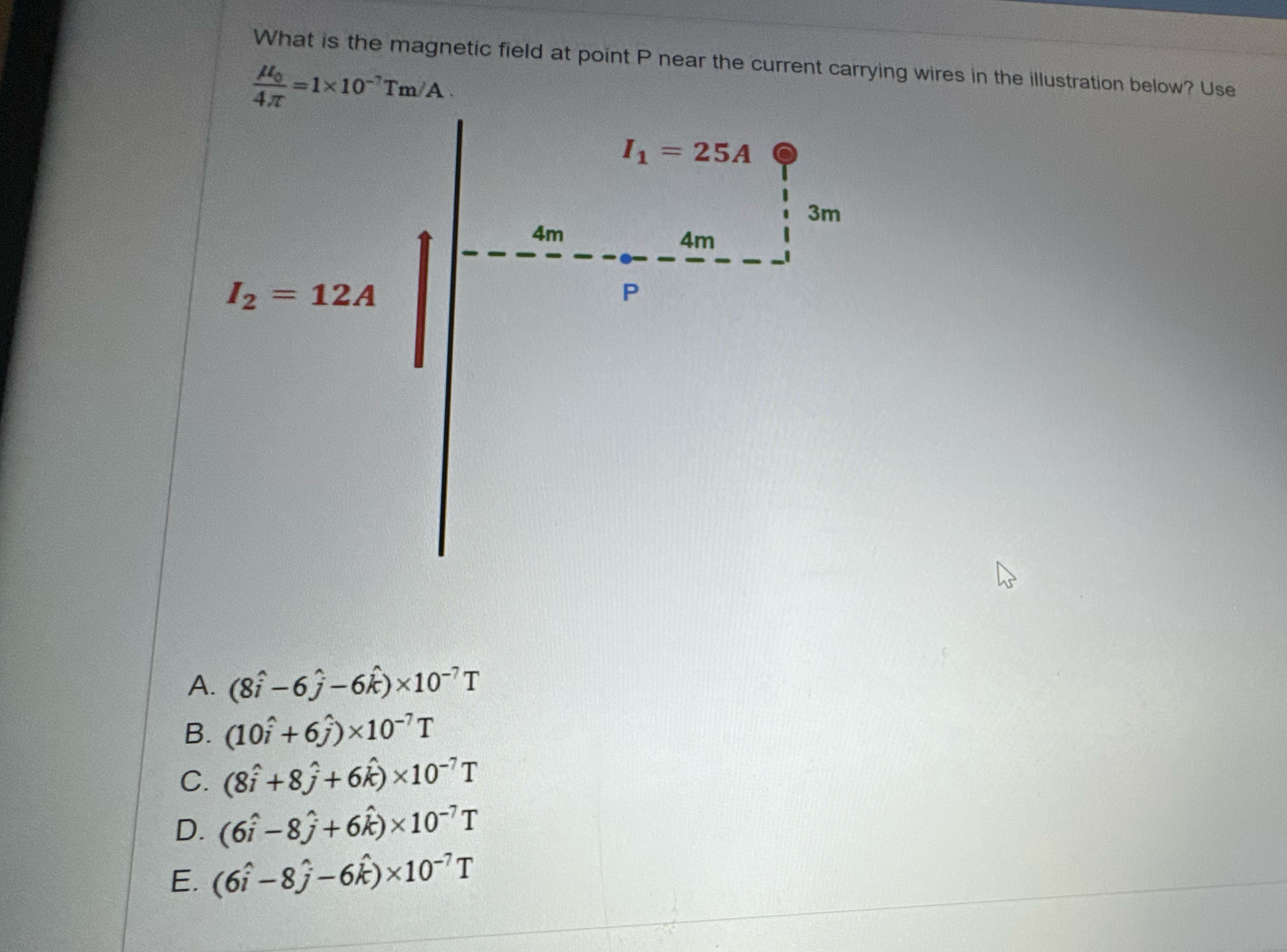 Solved What is the magnetic field at point P ﻿near the | Chegg.com
