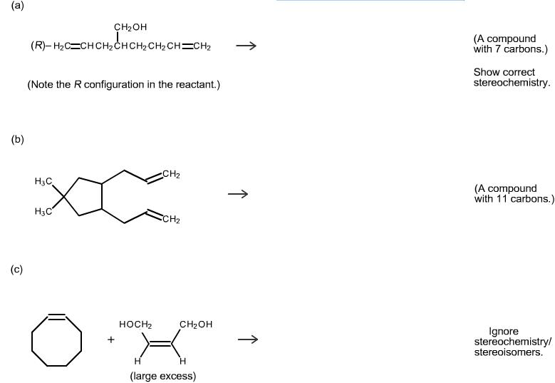 Solved Give the structure of the MAJOR product formed in | Chegg.com