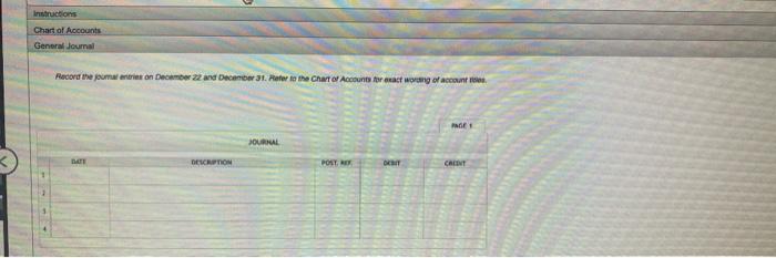 Solved Required: of account mites.Instructions Chart of | Chegg.com