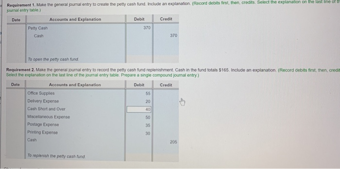 Solved Requirement 1. Make the general journal entry to | Chegg.com