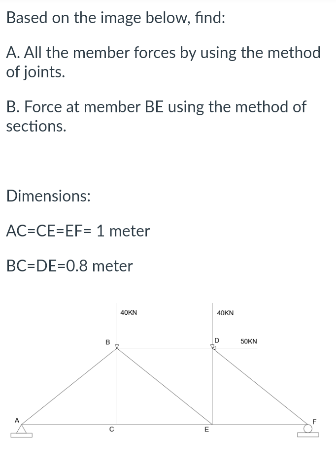 Solved Based on the image below, find: A. All the member | Chegg.com