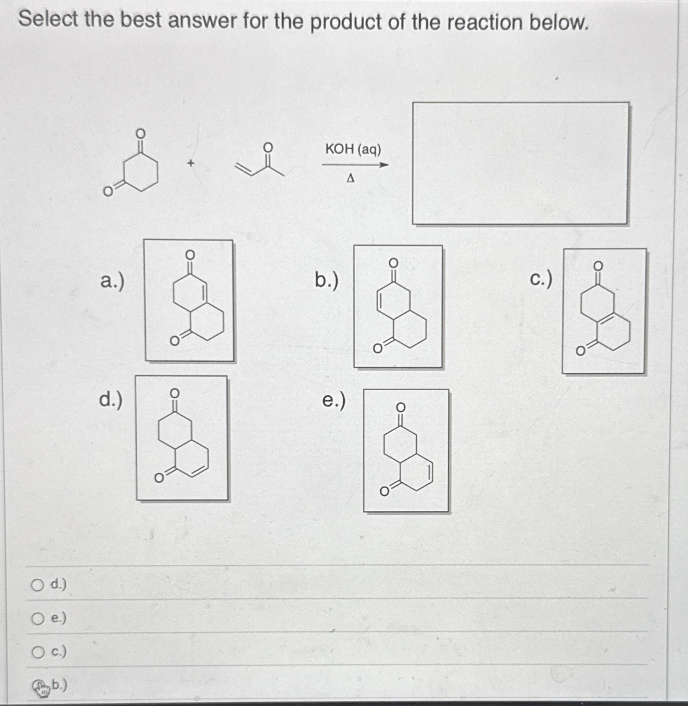 Solved Select the best answer for the product of the | Chegg.com