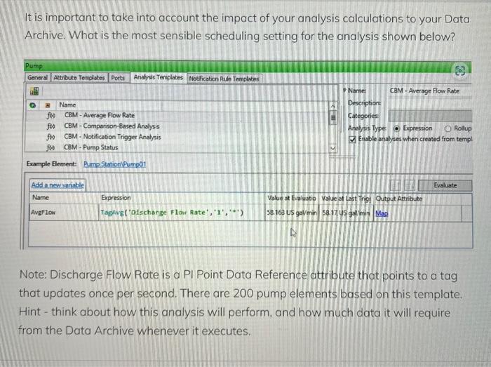 Solved It is important to take into account the impact of | Chegg.com