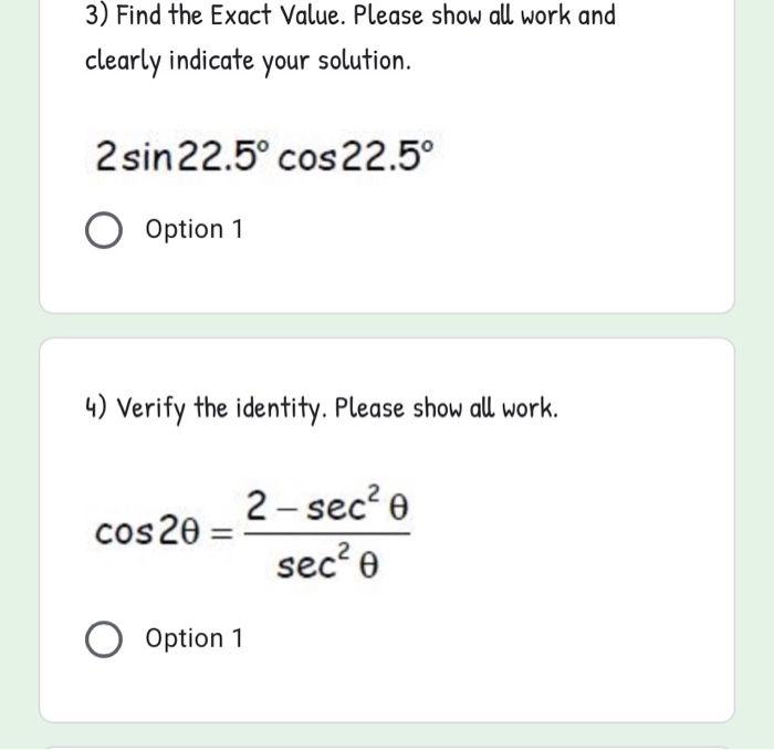 Solved A docs.google.com 1) Please show all work and clearly | Chegg.com
