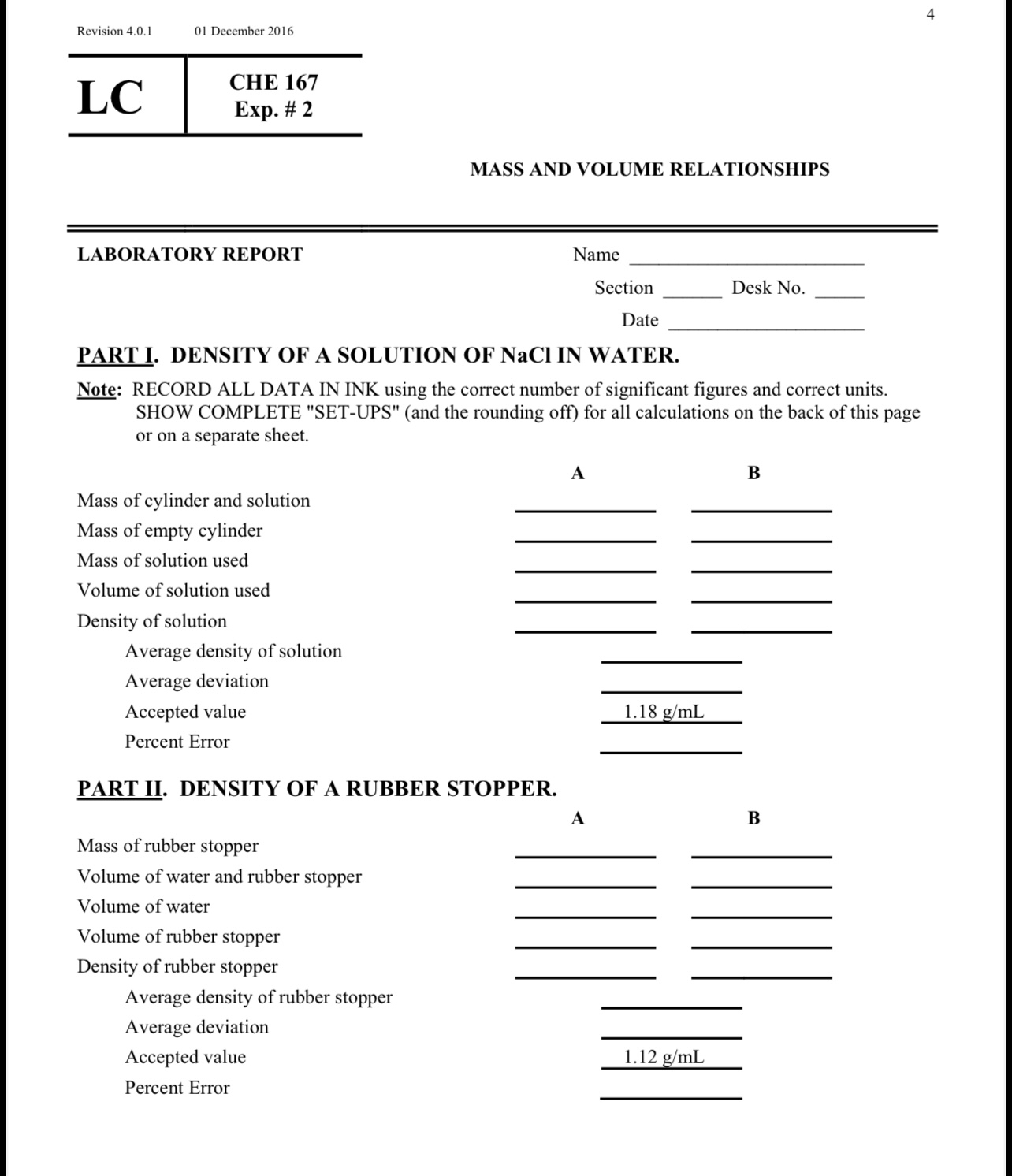 4Revision 4.0 .101 ﻿December