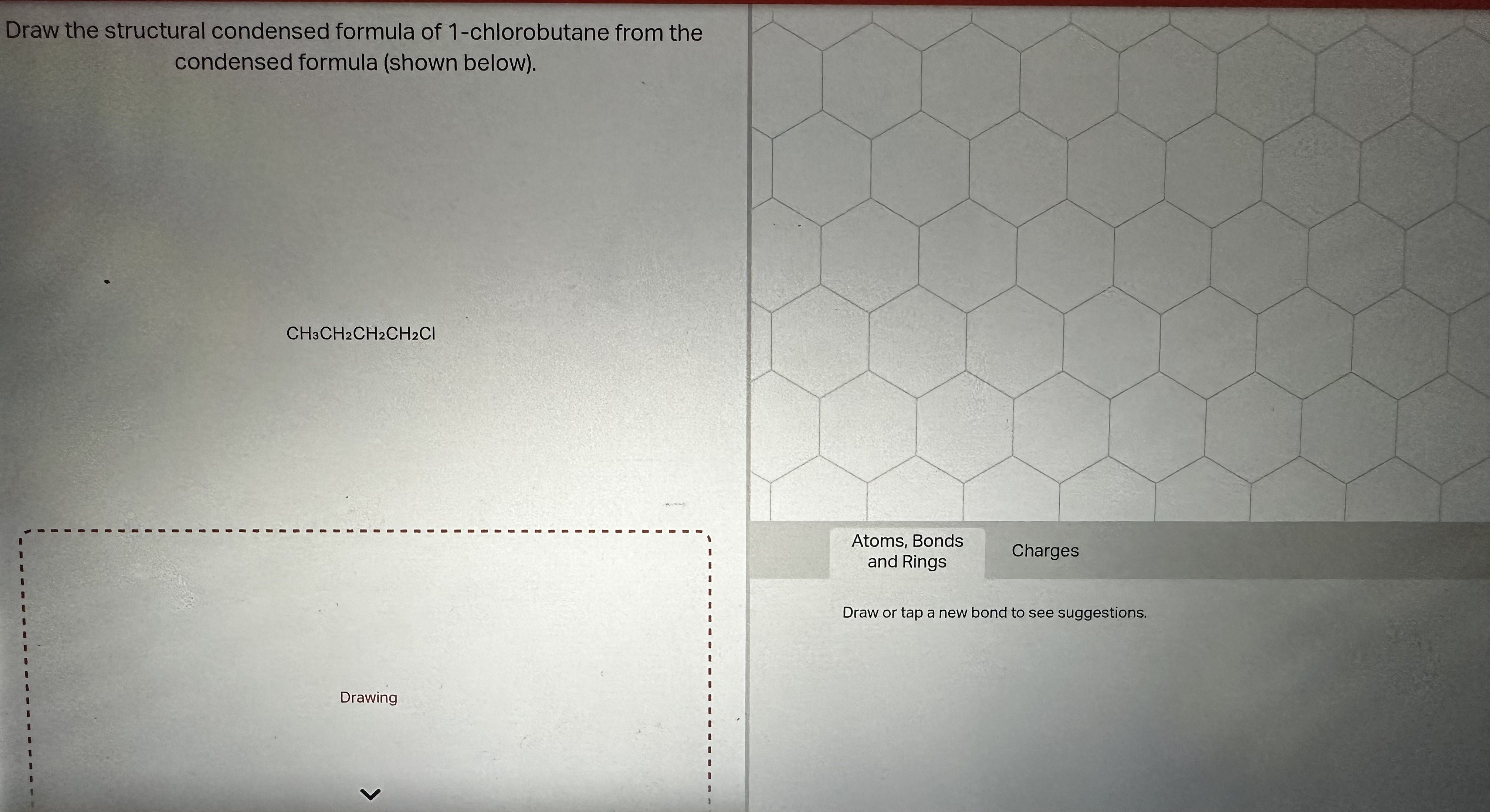 Solved Draw the structural condensed formula of