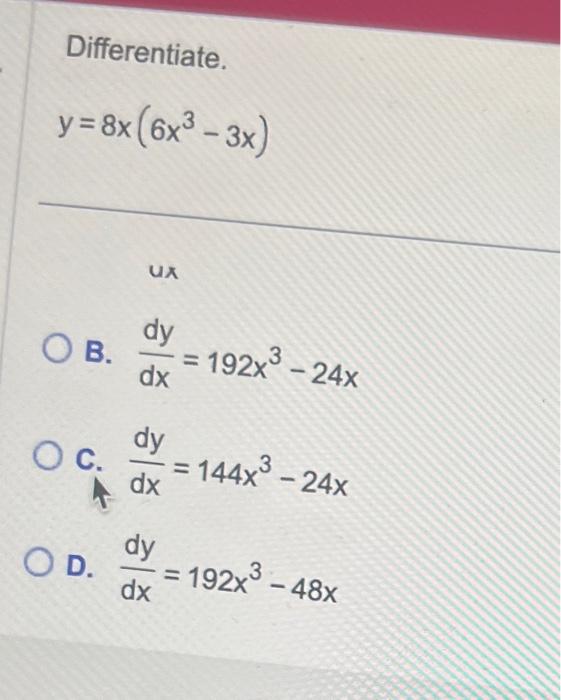 derivative of x 3 7