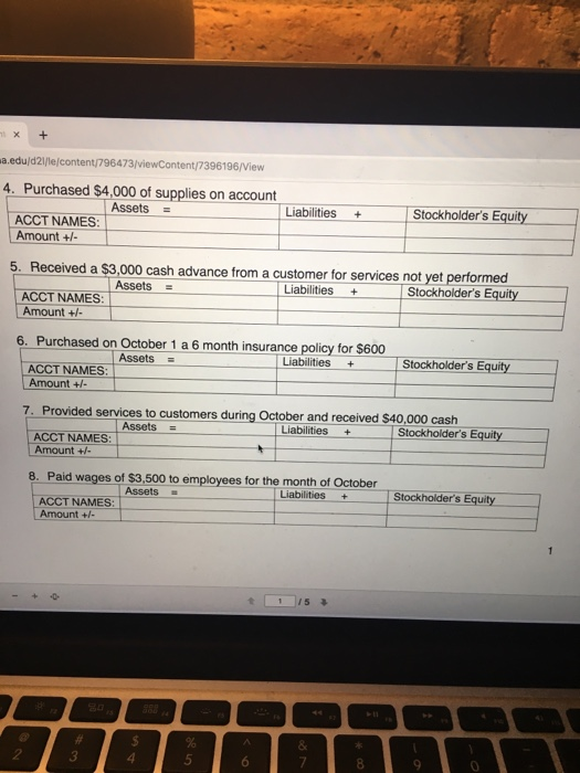 Solved the directions say to indicate for each problem, | Chegg.com