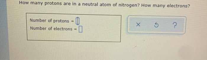 Formula to find electrons