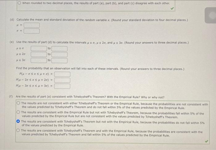 Solved Let x be a binomial random variable with n=20 and | Chegg.com