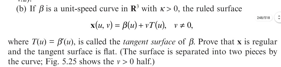 Solved B If Ss Is A Unit Speed Curve In R3 With K 0 Th Chegg Com