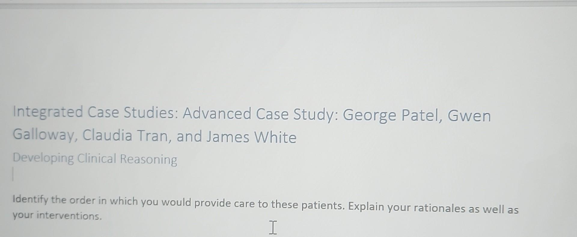 aca case study advanced information