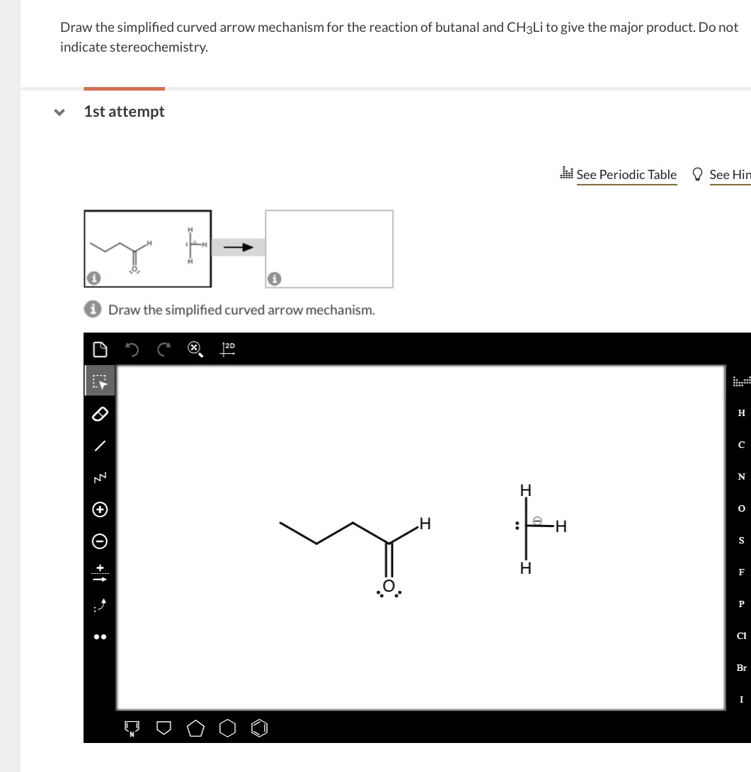Draw the simplified curved arrow mechanism for the | Chegg.com
