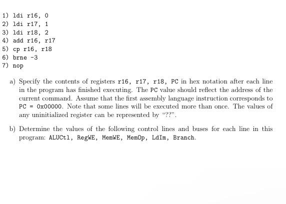 Solved Consider the following memory array and assembly | Chegg.com