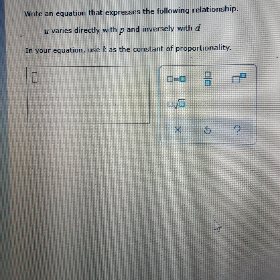 Solved Write an equation that expresses the following | Chegg.com