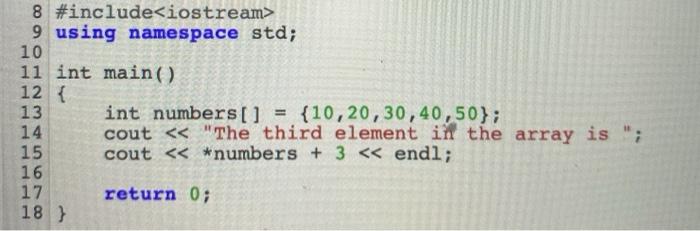 Solved The program has an error. Locate and fix the error. | Chegg.com