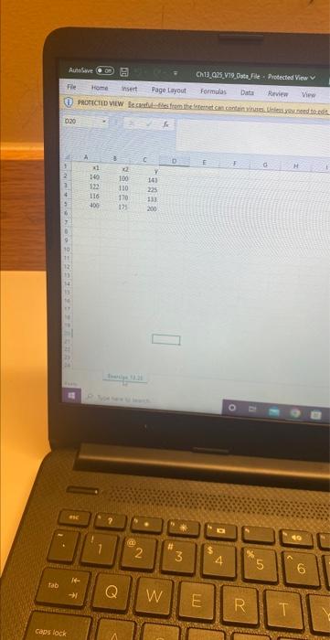 The accompanying data file contains two predictor | Chegg.com