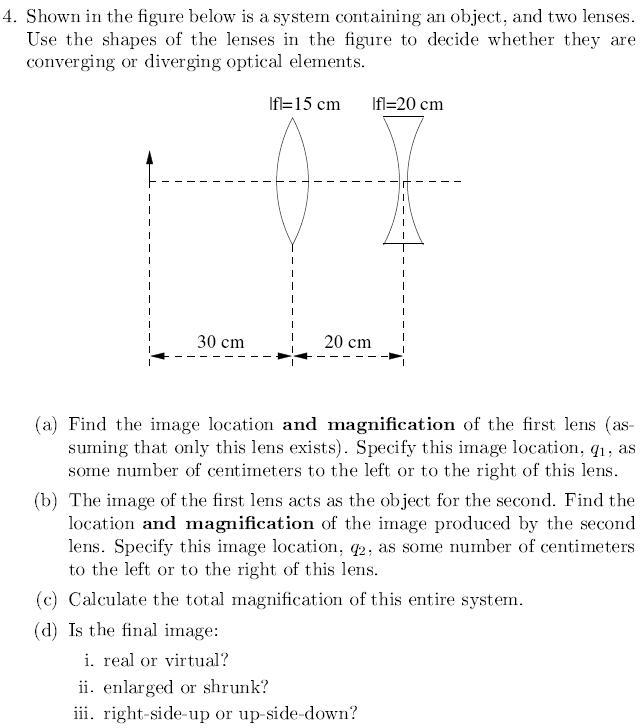 Solved Shown in the figure below is a system containing an | Chegg.com