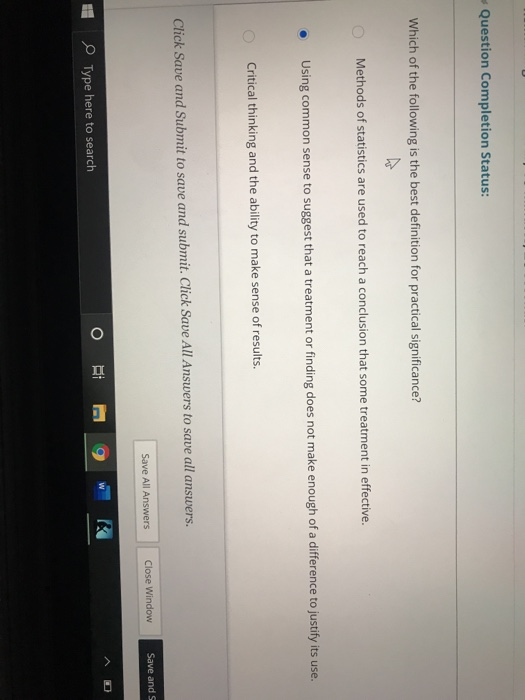 Solved Question Completion Status: Which of the following is | Chegg.com
