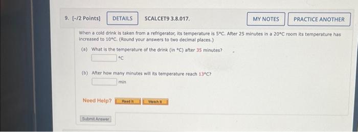 solved-when-a-cold-drink-is-taken-from-a-refrigerator-its-chegg