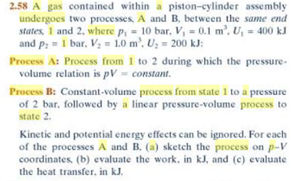 A Gas Contained Within A Piston Cylinder Assembly Chegg A Gas Contained Within A Piston Cylinder Assembly Chegg
