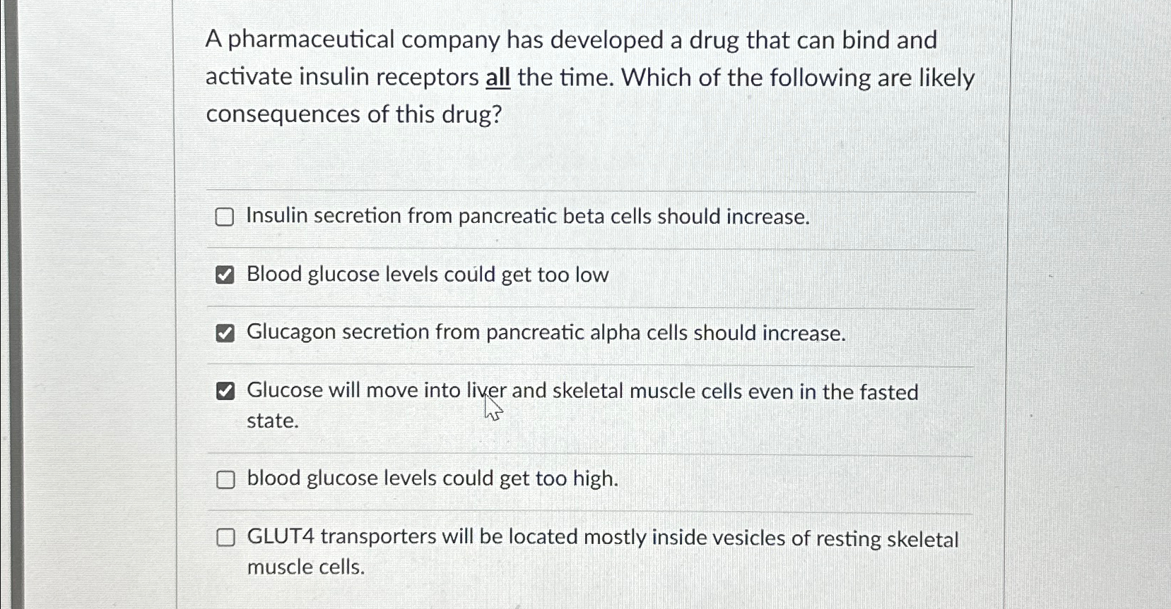 Solved A pharmaceutical company has developed a drug that | Chegg.com