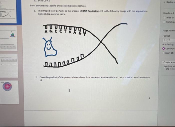 Solved Short answers: Be specific and use complete | Chegg.com