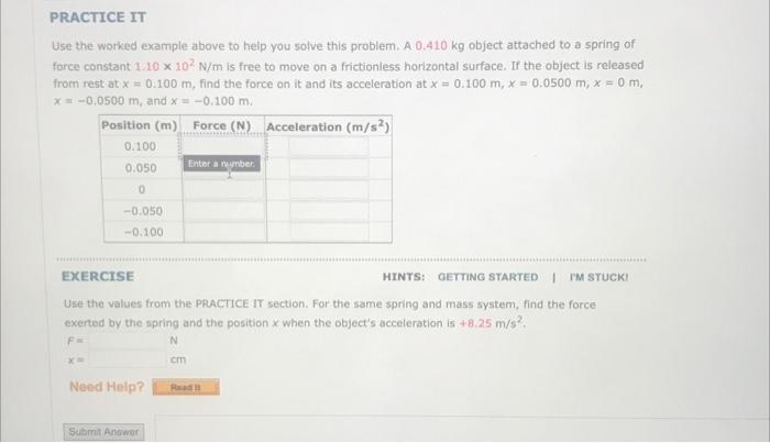 Solved PRACTICE IT Use the worked example above to help you | Chegg.com