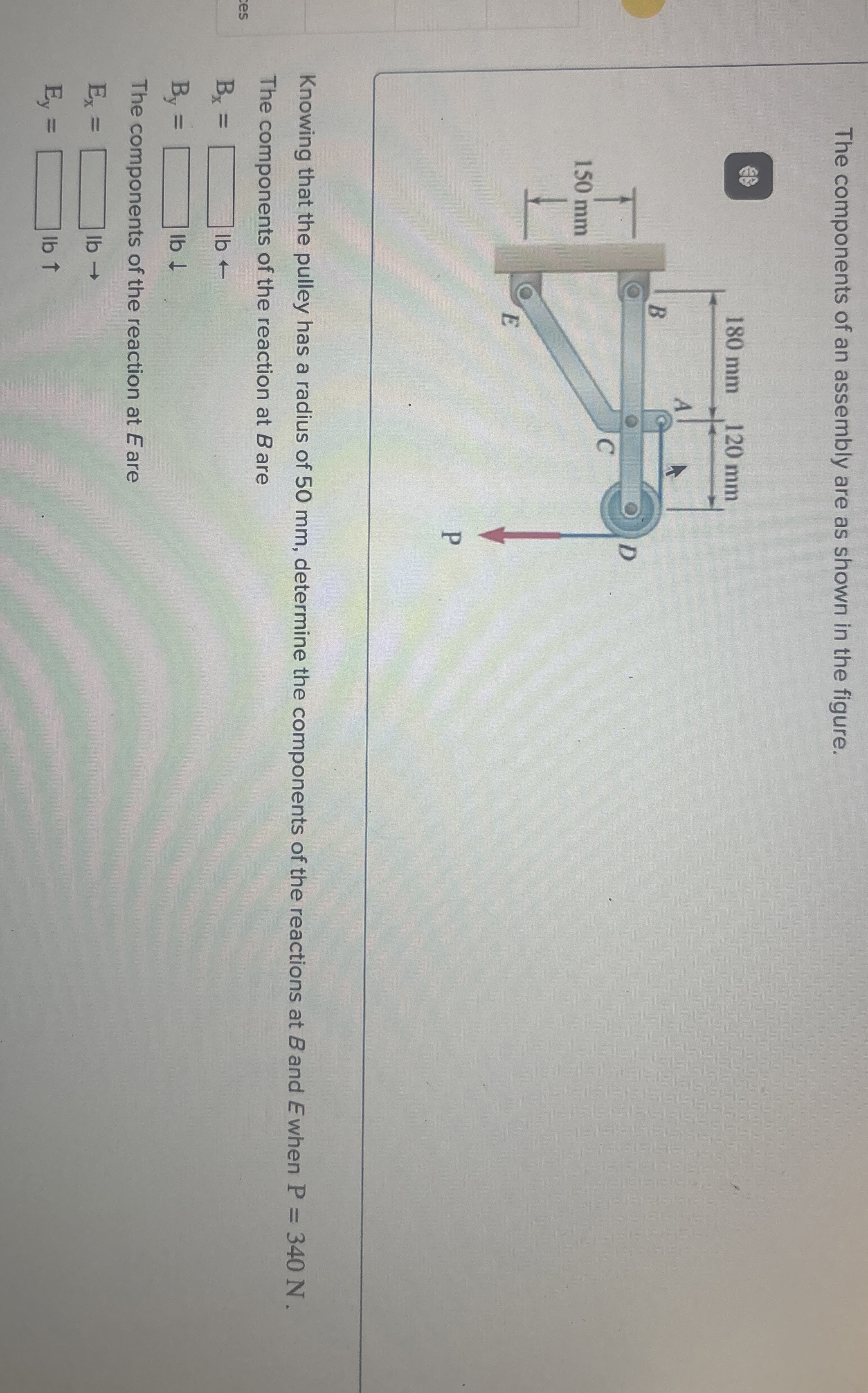 Solved by an EXPERT The components of an assembly are as shown in the ...