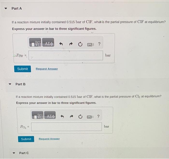 Solved Consider the reaction of chlorine