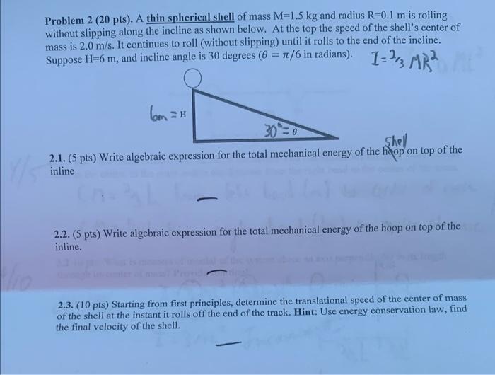Solved Please show all work and solve all parts of the | Chegg.com
