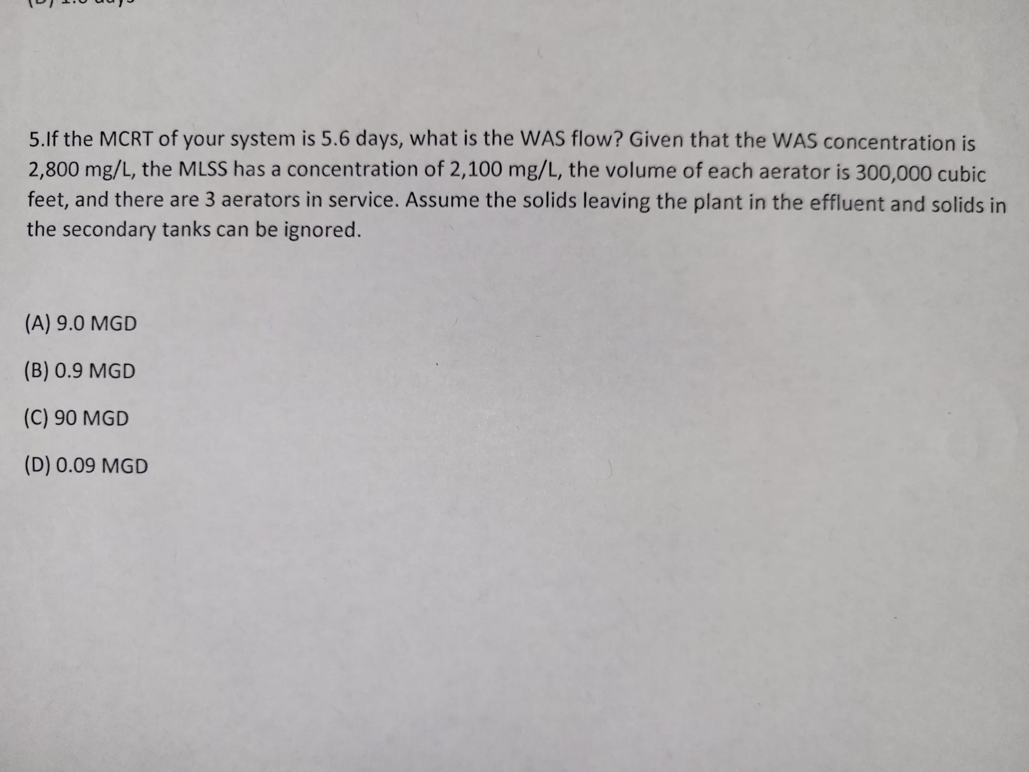 solved-5-if-the-mcrt-of-your-system-is-5-6-days-what-is-chegg