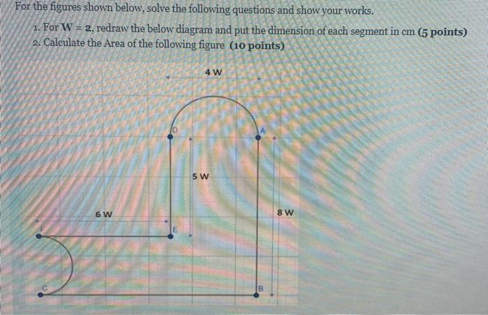 Solved For The Figures Shown Below, Solve The Following | Chegg.com