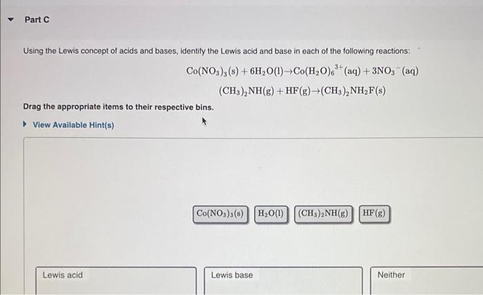 Solved KOH(aq)+HNO3(aq)→KNO3(aq)+H2O(l)CH3NH2( | Chegg.com