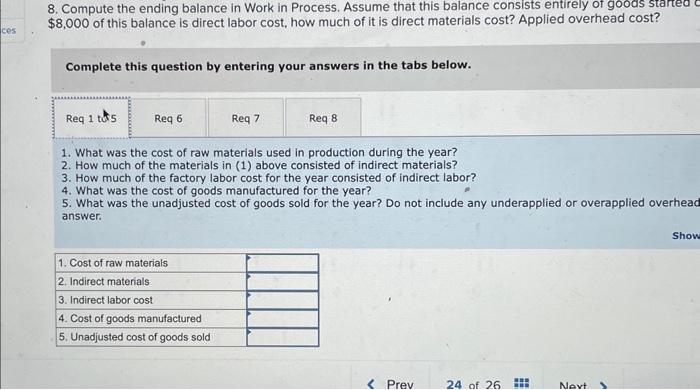 Solved Complete this question by entering your answers in | Chegg.com