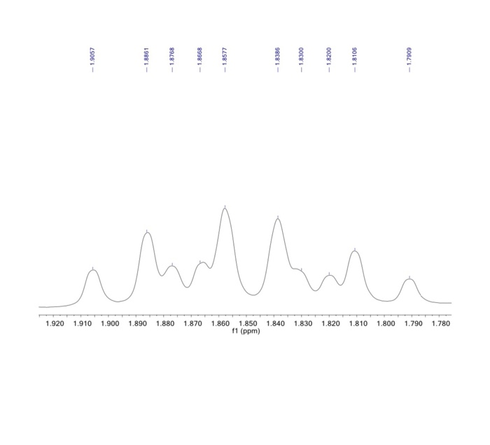 Solved determine the 4 coupling constants for the doublet of