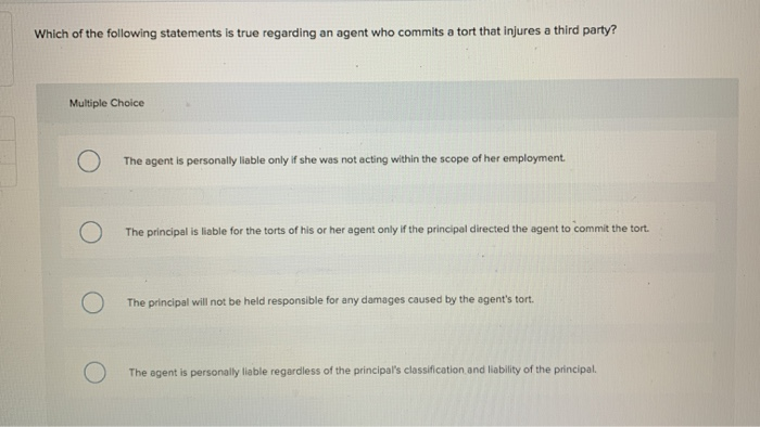Solved Which of the following statements is true regarding | Chegg.com