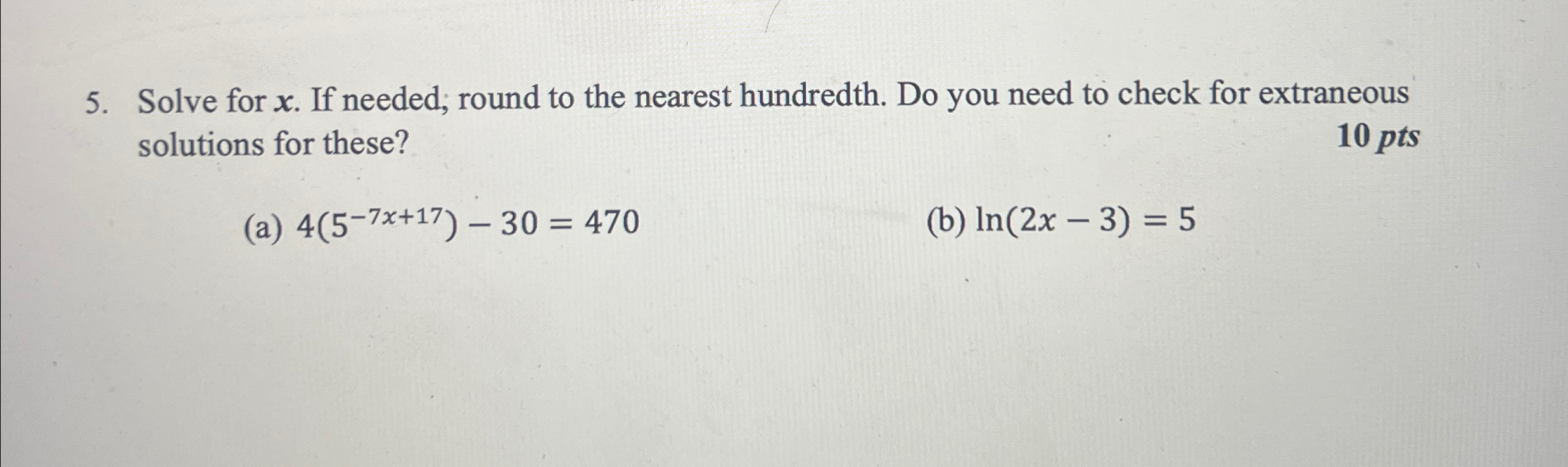 solved-solve-for-x-if-needed-round-to-the-nearest-chegg