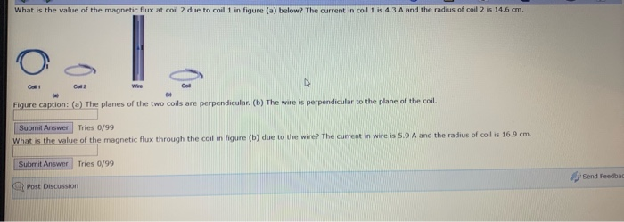 Solved What is the value of the magnetic flux at coil 2 due | Chegg.com