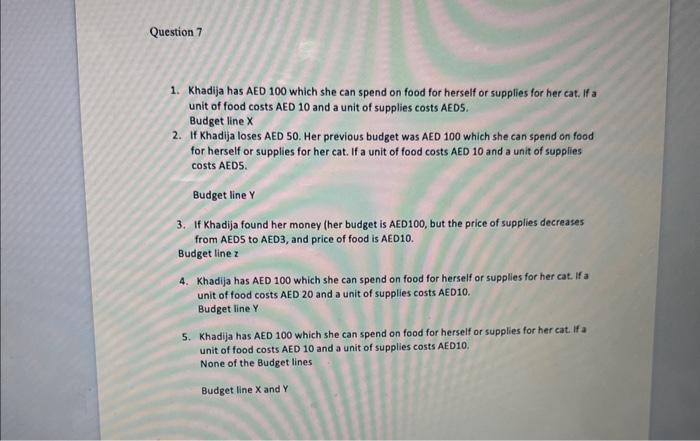 solved-1-khadija-has-aed-100-which-she-can-spend-on-food-chegg