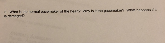 under normal circumstances the physiological pacemaker of the heart is the