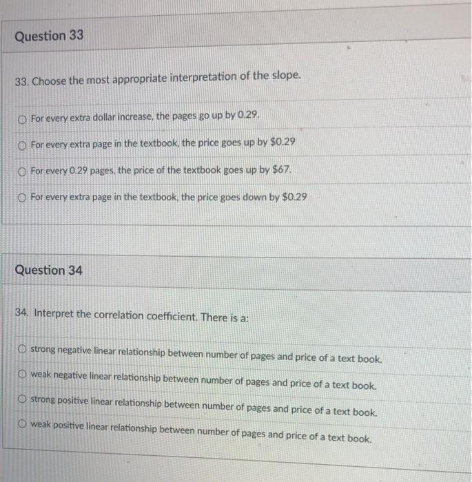 Solved Question 31 X USE THE INFORMATION BELOW TO ANSWER | Chegg.com