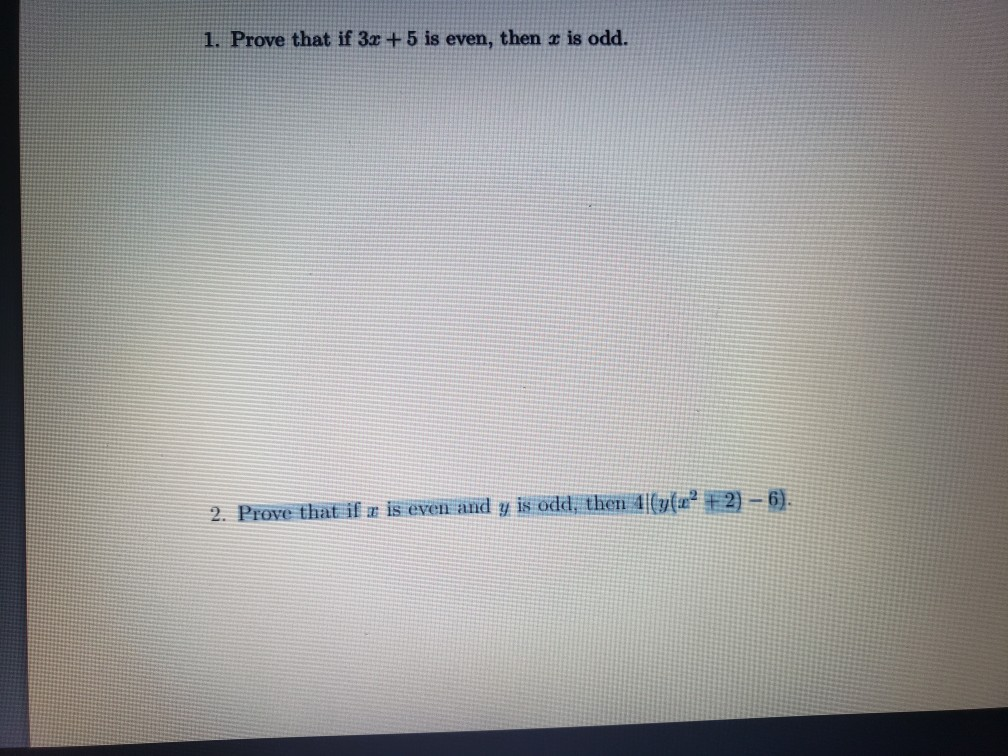 1 x 2 is even or odd