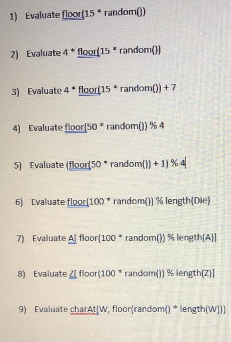 Solved A=[5, 7, 2,9, 1, 3, 4, 3, 5, 8, 7,31 D=L"A", "B", | Chegg.com